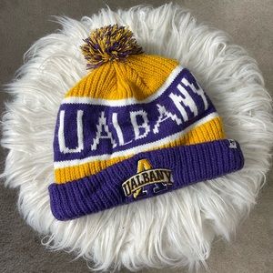 University of Albany UAlbany Pom Pom Hat
